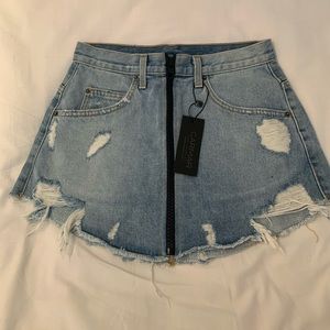 Carmar denim skirt